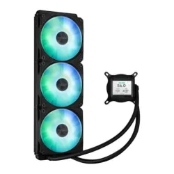 Asus prime lc 360 argb lcd cpu liquid cooler intel 1851/1700/1200 amd am5/am4