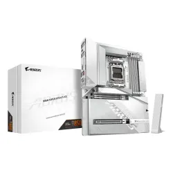 Gigabyte b850 aorus stealth ice scheda madre - cpu amd ryzen serie 9000, vrm digitale a 14+2+2 fasi, fino a 8200 mhz ddr5 (oc)