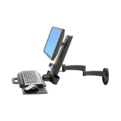 Ergotron 200 SERIES COMBO ARM (BLACK) 0698833010565