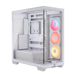 Corsair 3500x lx-r rgb icue link case midi tower vetro temperato no-power mini-itx/matx/atx/e-atx