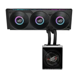 Asus rog strix slc iv 360 argb lcd cpu liquid cooler display lcd intel 1851/1700 amd am5/am4
