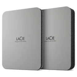 Lacie mobile drive v2 (2022) hdd 5.000gb 2.5 usb 3.1-c silver