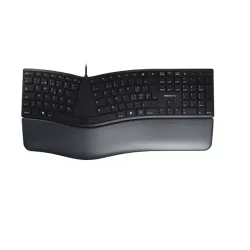 Cherry kc 4500 ergo tastiera ufficio usb qwertz svizzere nero