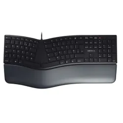 Cherry kc 4500 ergo tastiera usb qwerty inglese uk nero