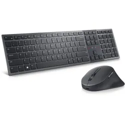 Dell km900 tastiera mouse incluso rf senza fili + bluetooth qwertz tedesco grafite