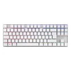 Cherry mx 8.2 tkl wireless rgb tastiera gaming usb + rf wireless + bluetooth qwertz tedesco bianco