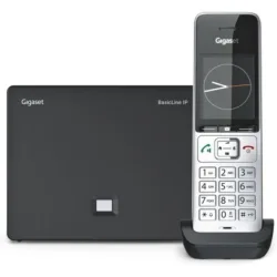 Gigaset 500hx (silver / nero) - telefono cordless singolo ip