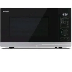 Sharp yc-pg284ae-s forno a microonde 28lt con grill 1000w silver