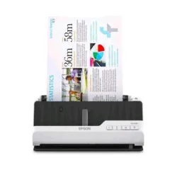 Epson ds-c330 scanner con adf alimentatore di fogli 600x600 dpi a4 nero-bianco