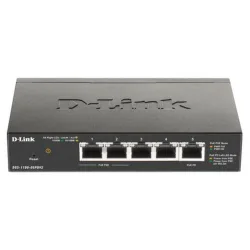 D-link dgs-1100-05pdv2 switch 5 porte gigabit poe smart managed 1 porta power delivery
