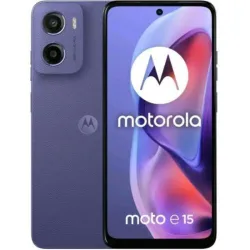 Motorola moto e15 smartphone 6.67`` 4g 2gb 64gb 5200mah dual sim lavanda android 14