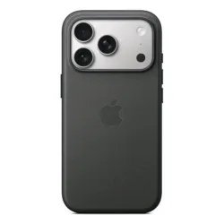 Apple iphone 17 pro custodia in tessuto techwoven magsafe nero