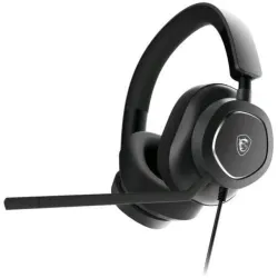 Msi maestro 300 cuffie gaming con microfono driver neodimio da 40mm microfono cardioide rimovibile usb-c nero