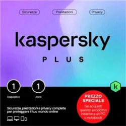 Kaspersky plus 1 dispositivo 1 anno envelope att