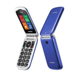 Brondi stone con apertura a conchiglia e flip attivo dual sim 2.4`` blu