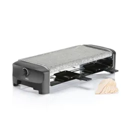 Princess piastra raclette stone grill party piastra in pietra lavica raclette e griglia 1.300 w colore grigio