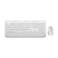 Logitech signature mk650 combo for business tastiera mouse incluso ufficio bluetooth qwerty us international bianco