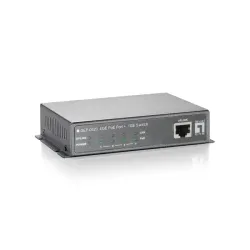 Levelone gep-0520 switch di rete gigabit ethernet (10/100/1000) supporto power over ethernet (poe) nero