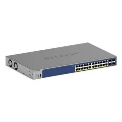 Netgear gs728tx l2/l3 10g ethernet (100/1000/10000) supporto power over ethernet (poe) nero