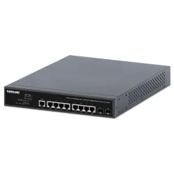 Intellinet 562003 switch di rete gestito l2+/l3 gigabit ethernet (10/100/1000) supporto power over ethernet (poe) 1u nero