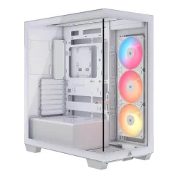 Corsair 3500x rs-r argb case midi tower vetro temperato no-power mini-itx/matx/atx/e-atx