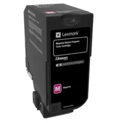 Cartuccia toner magenta Lexmark 74C20M0 stampante originale CS720DE CS725DE
