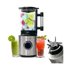 Cecotec gran katana frullatore elettrico 2700w 8 lame 5 velocita` caraffa in vetro da 1.8 lt nero