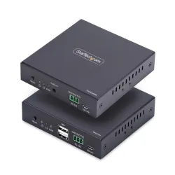 StarTech.com KVM Extender HDMI su Rete IP, Kit Trasmettitore e Ricevitore HDMI 4