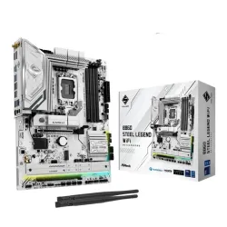 Asrock b860 steel legend wifi - motherboard - atx - lga1851-sockel - b860 chipsatz - usb4, usb-c 3.2 gen2, usb 3.2 gen 2