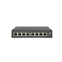 Levelone ges-2108 switch di rete gestito l2 gigabit ethernet (10/100/1000) nero