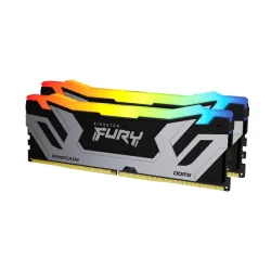 Kingston technology fury 48gb 8400mt/s ddr5 cl40 cudimm (kit da 2) renegade rgb silver xmp