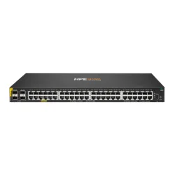 Switch r8n85a r8n85b aruba cx 6000 48 x 10/100/1000g class4 (poe 370w) + 4 x 1gb sfp garanzia a vita limitata