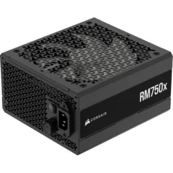Corsair rm750x alimentatore 750 w atx 3.1 80 plus gold cybenetics gold certificato completamente modulare a basso rumore nero