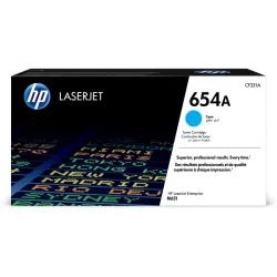 Cartuccia toner ciano HP 654A CF331A NUOVA ORIGINALE SIGILLATA VEDI FOTO SPEDIZIONE GRATUITA