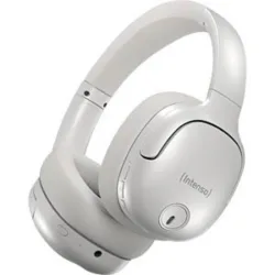 Intenso cuffie tws, bluetooth, hybrid anc, bianco