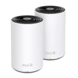 Tp-link deco xe75 tri-band (2,4 ghz/5 ghz/6 ghz) wi-fi 6e (802.11ax) bianco 3 interno