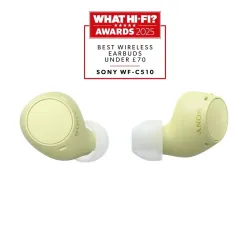 Sony wf-c510 cuffie true wireless - suono di alta qualità, equalizzatore personalizzabile, design confortevole, batteria da