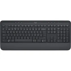 Logitech signature k650 tastiera ufficio bluetooth qwerty danese, finlandese, nordic, svedese grafite