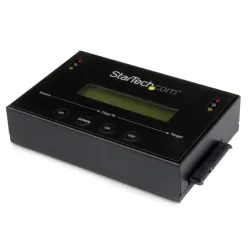 Startech.com docking station per hard disk 1:1 - duplicatore con gestore di immagini disco per backup e ripristino, archivia
