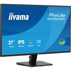 Iiyama prolite x2792hsu-b1 monitor pc 68,6 cm (27\) 1920 x 1080 pixel full hd led nero