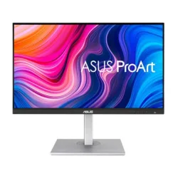 Asus proart display pa278cv monitor professionale 27 pollici ips wqhd 2560x1440, 100% srgb, color accuracy delta e2, calman verified, usb-c, displayport daisy-chain, stand ergonomico, nero