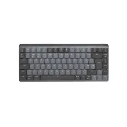 Logitech mx mini mechanical tastiera rf wireless qwerty inglese uk grafite, grigio