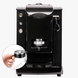 Faber slot plast lite2.1 nero (spnernlt2.1) - macchina caffe a cialde - 95 gradi - portacialde estraibile