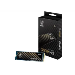 Ssd-solid state disk m.2(2280) nvme 1000gb(1tb) pcie4.0x4 msi s78-440l0m0-p83 spatium m450 read:3600mb/s-write:3000mb/s