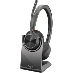 Hp poly voyager 4320 usb-c headset + bt700 dongle + charging stand