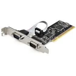Startech.com scheda pci seriale e parallela con due porte seriali rs232 (db9) e 1 porta lpt parallela (db25) - scheda