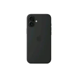 Apple iphone 16 plus silicone case cover magsafe in silicone nero