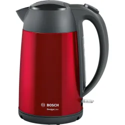 Bosch twk3p424 bollitore elettrico 1,7 l 2400 w grigio, rosso