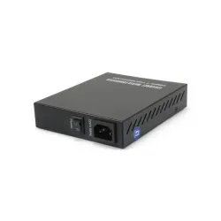 Levelone gvm-1220 convertitore multimediale di rete 1000 mbit/s 1310 nm modalità singola nero