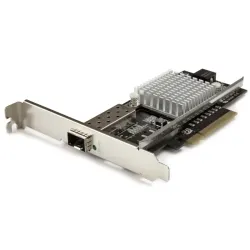 Startech.com scheda di rete pcie ad 1 porta 10g open sfp+ con chip intel - mm/sm